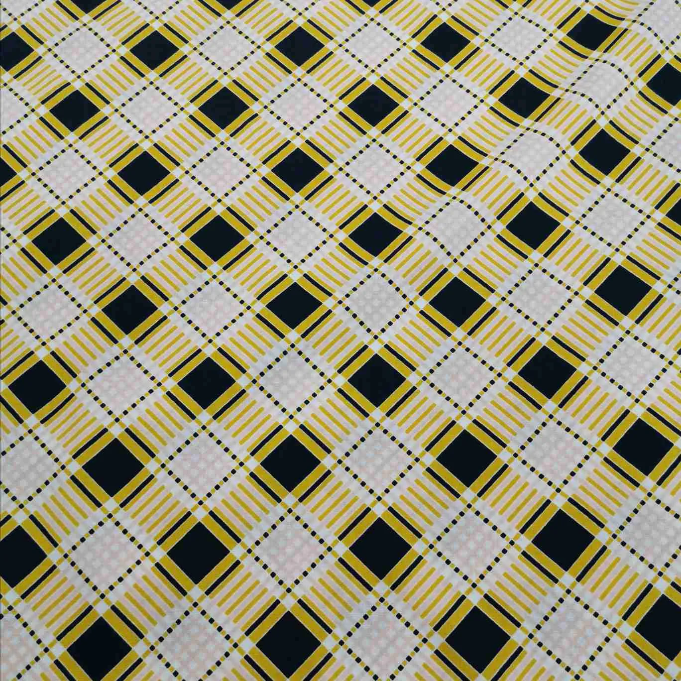 Cotton, Strawberry and Friends in Yellow - 3m piece