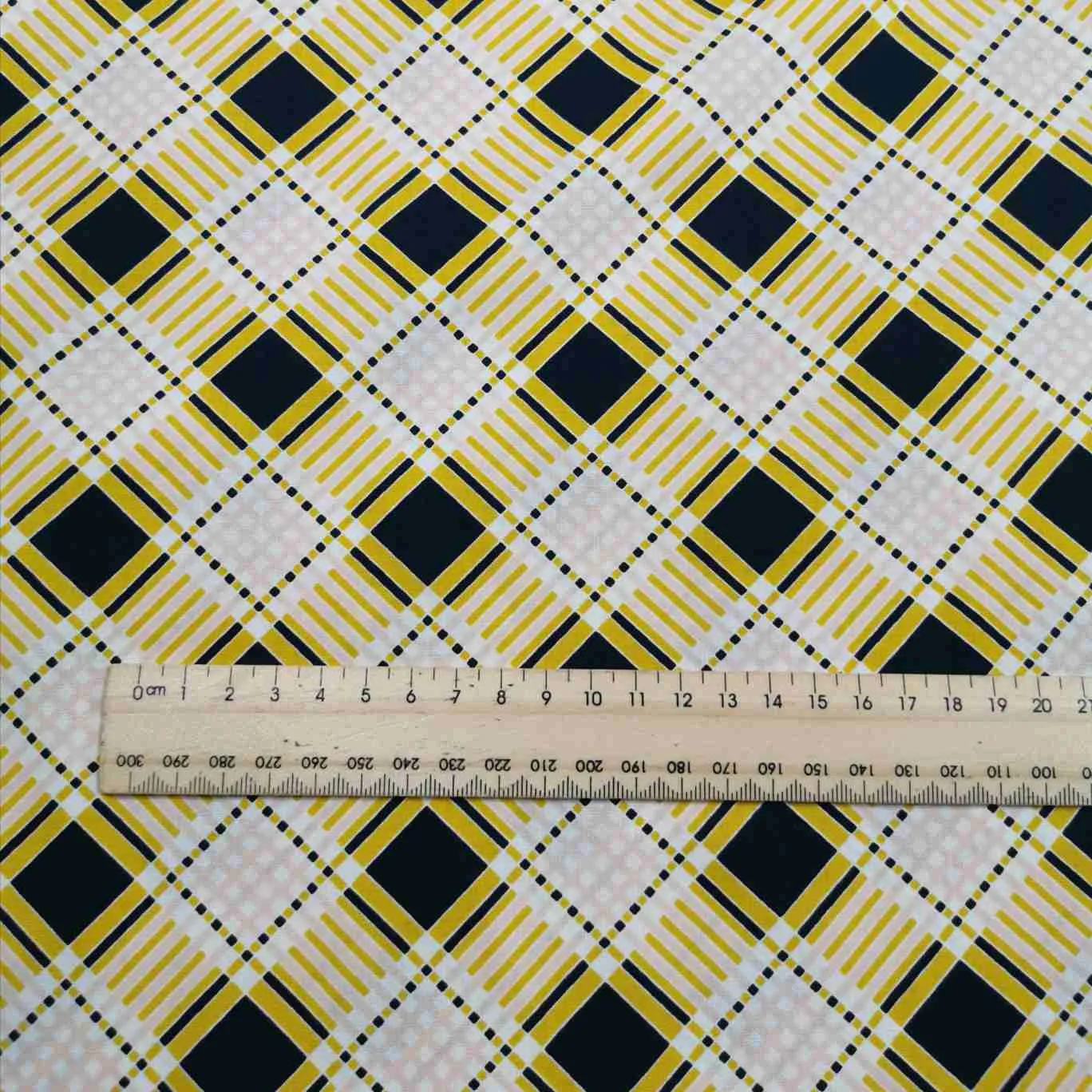 Cotton, Strawberry and Friends in Yellow - 3m piece