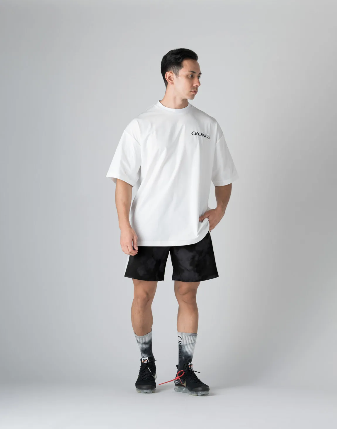 CRONOS SIDE LOGO SHORTS【CAMO】