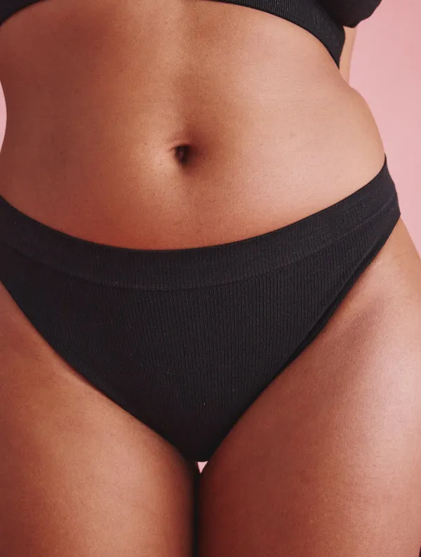 Culotte Kala - Seamless - Noir-Ebène
