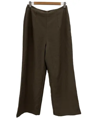 Dark Brown Wide Leg Pants