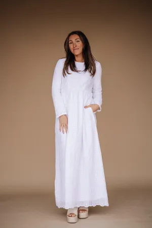 Darla LDS Temple Dress