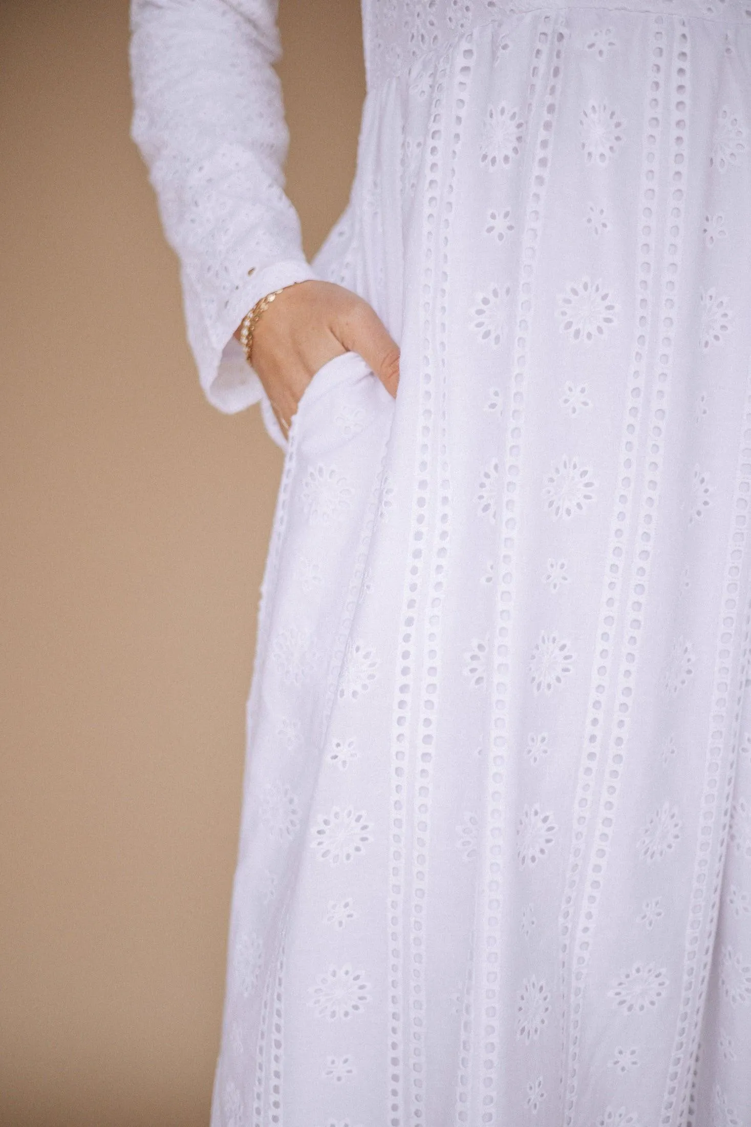 Darla LDS Temple Dress