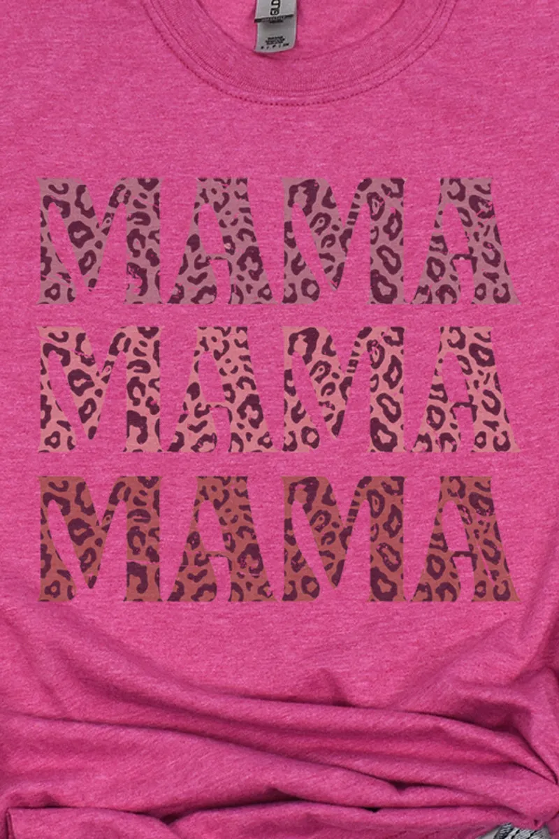 Distressed Animal Mama Softstyle Adult T-Shirt