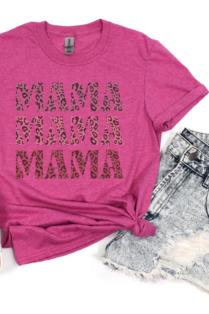 Distressed Animal Mama Softstyle Adult T-Shirt