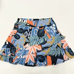 Dona Jo Womens Petit Rose Glide Soar Skirt Skort Size L