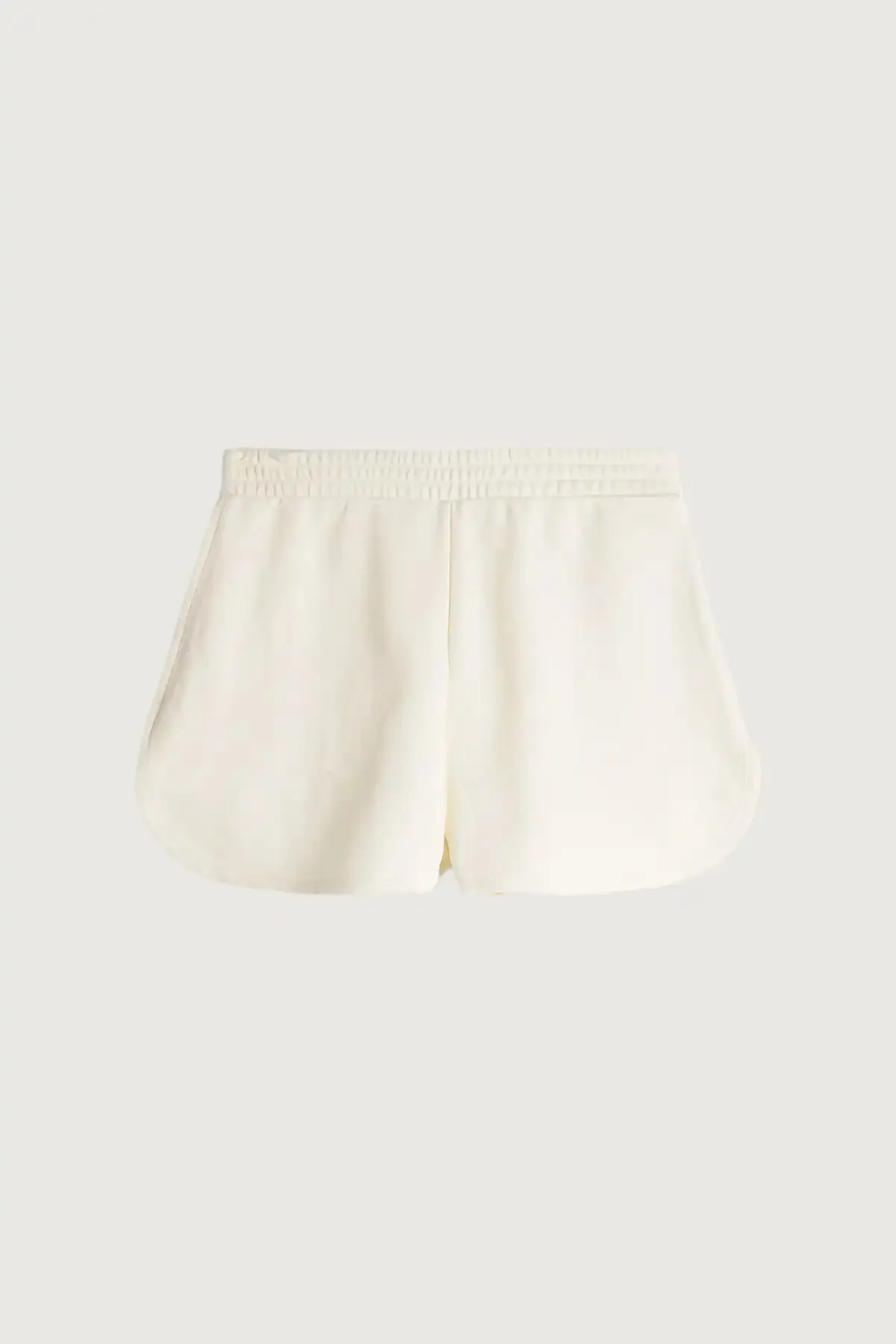 Elastic Waist Fleece Short
