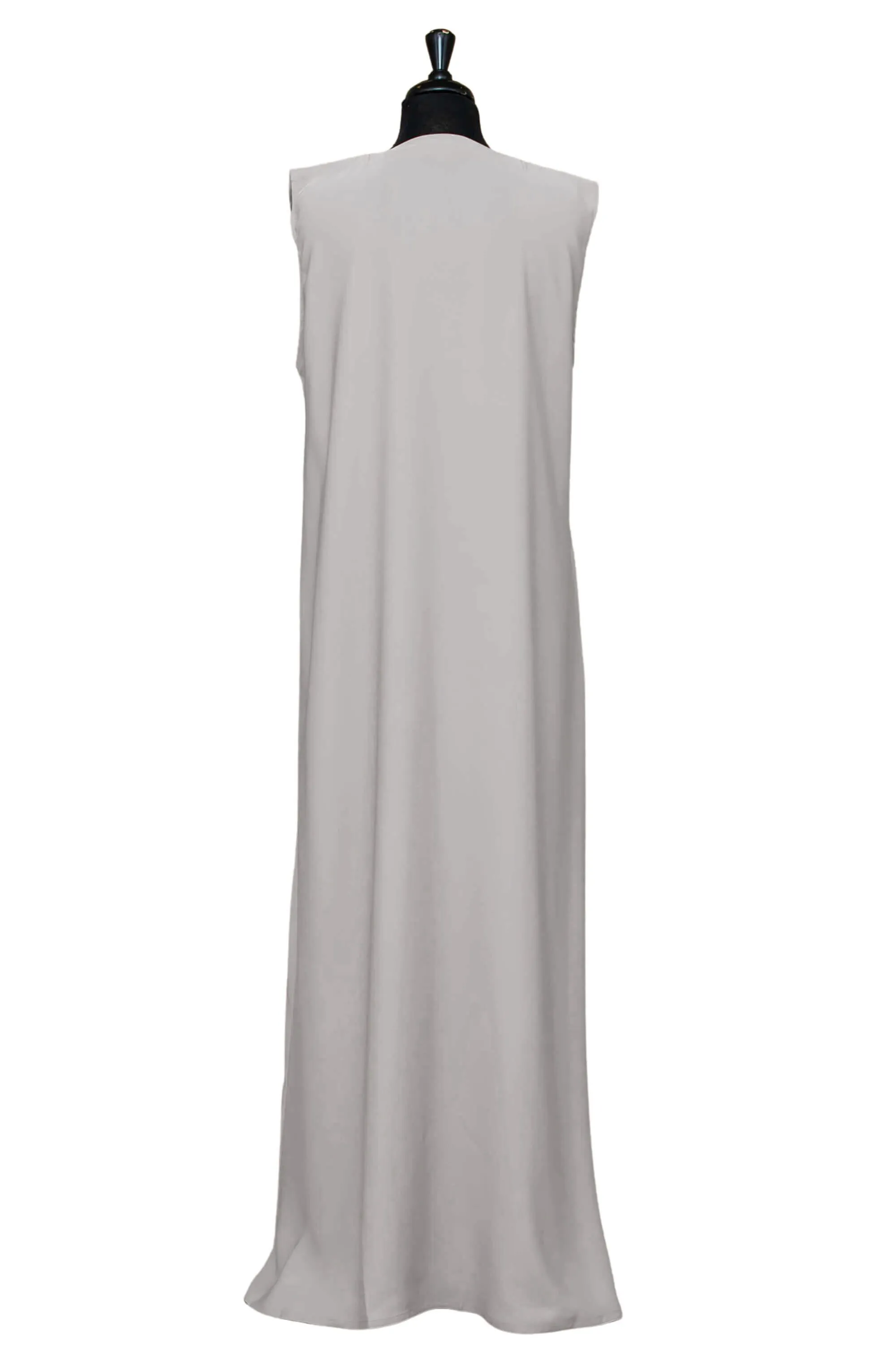 Essential Maxi Sheath Dress in Gray
