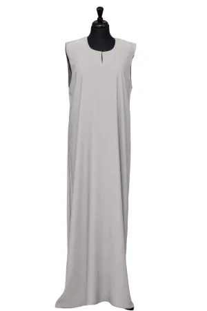 Essential Maxi Sheath Dress in Gray