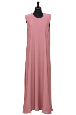 Essential Maxi Sheath Dress in Soft Blush