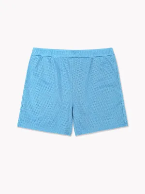 Everyday Mesh Shorts-Sky