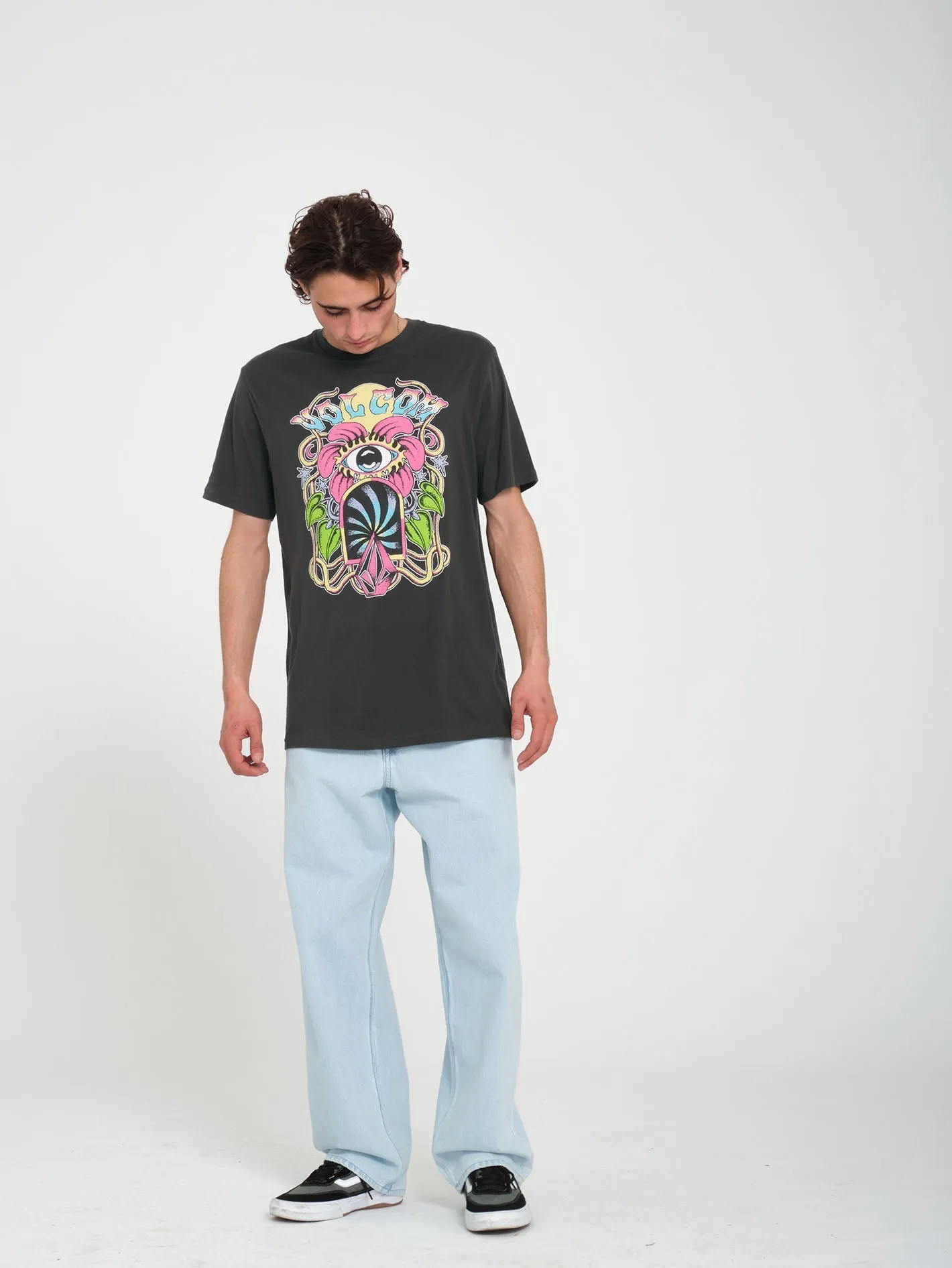 Eye See Yew T-shirt - STEALTH