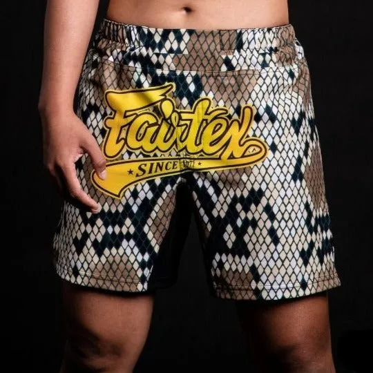 Fairtex MMA Shorts Python Diamond Shell