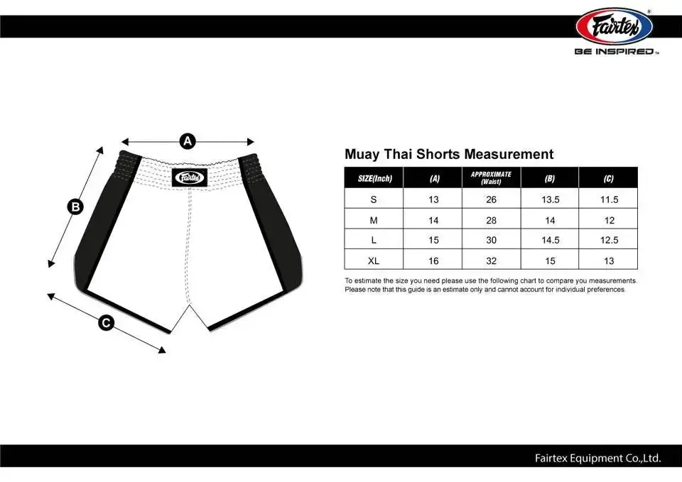 Fairtex Slim Cut Muay Thai Shorts