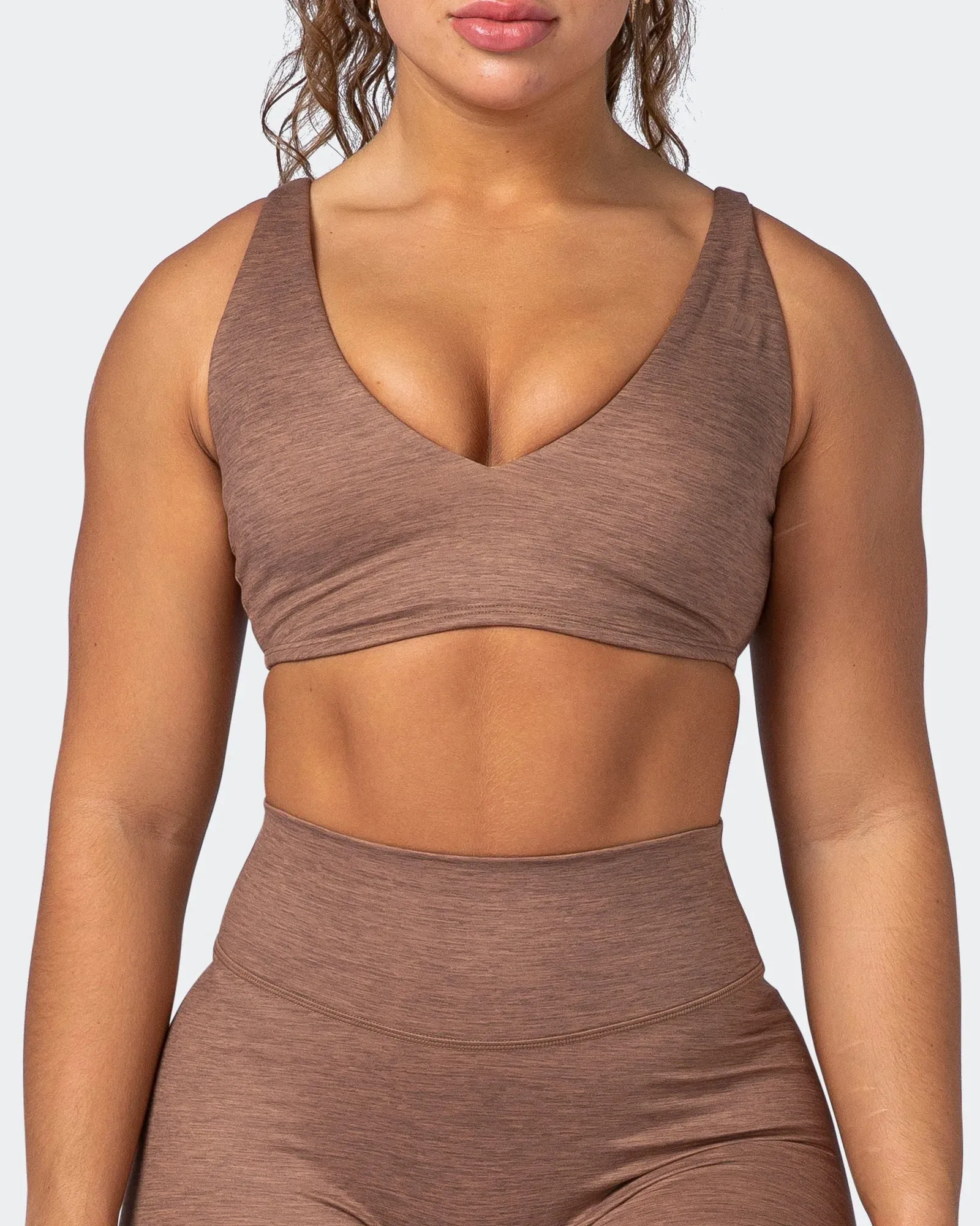 Fast Time Bra - Nutmeg Marl