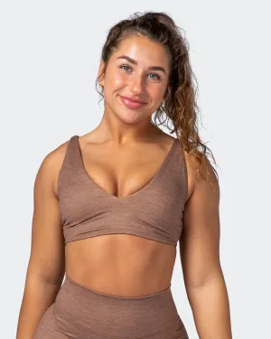 Fast Time Bra - Nutmeg Marl