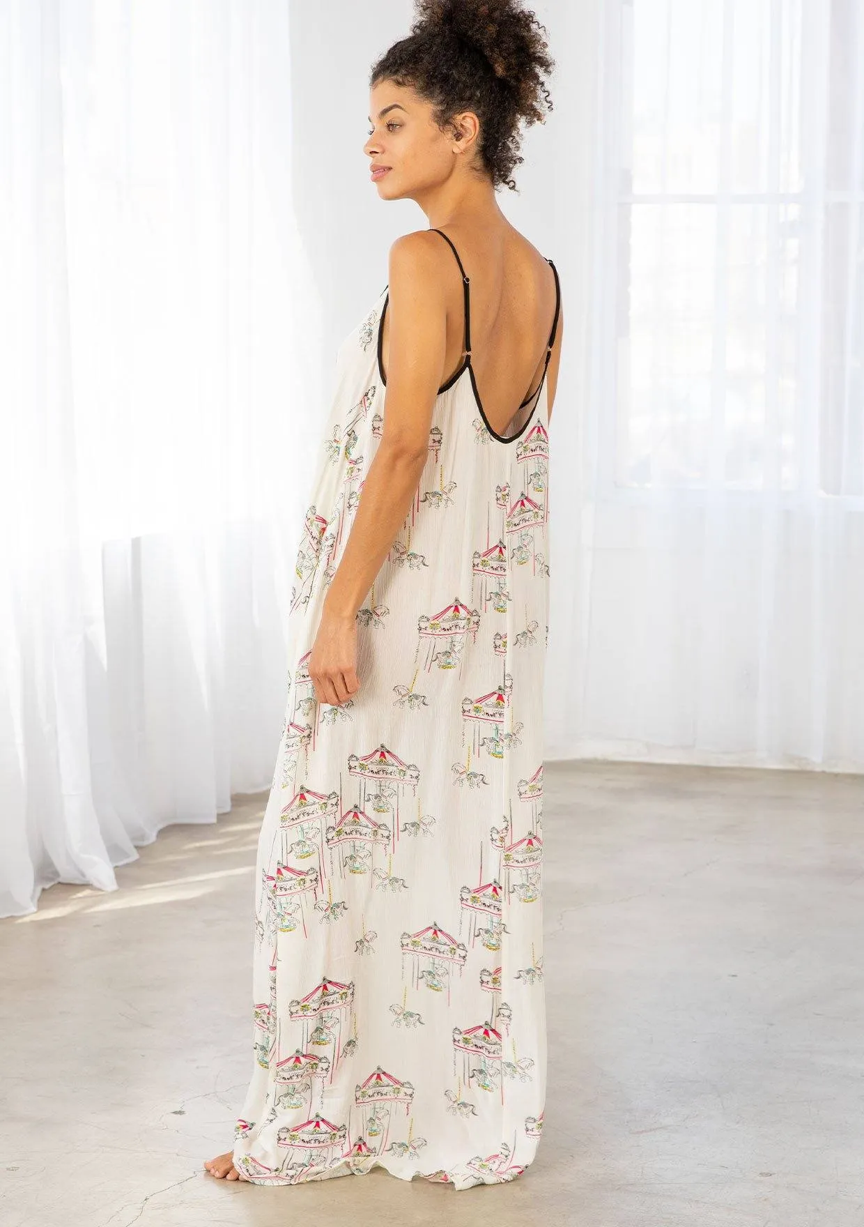 Firenze Raven Maxi Dress