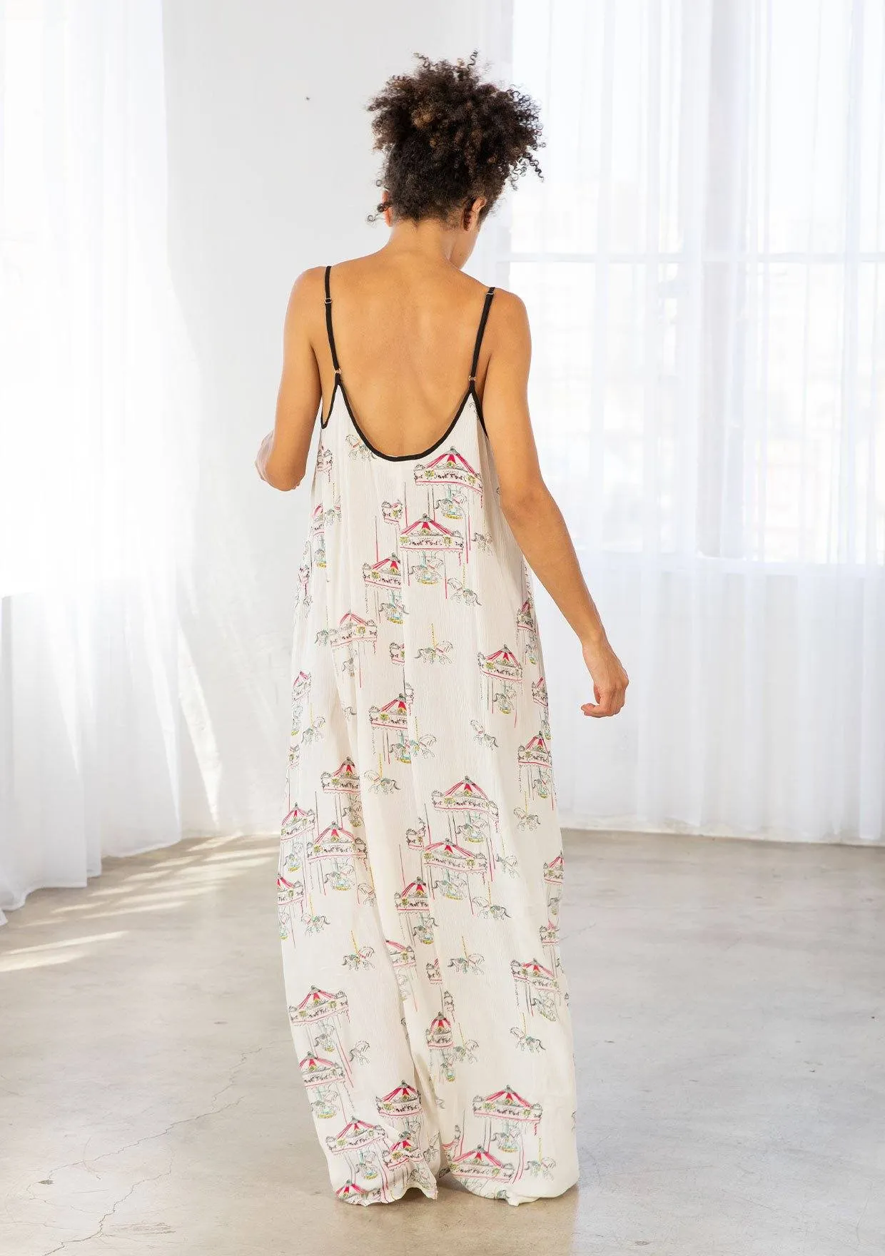 Firenze Raven Maxi Dress