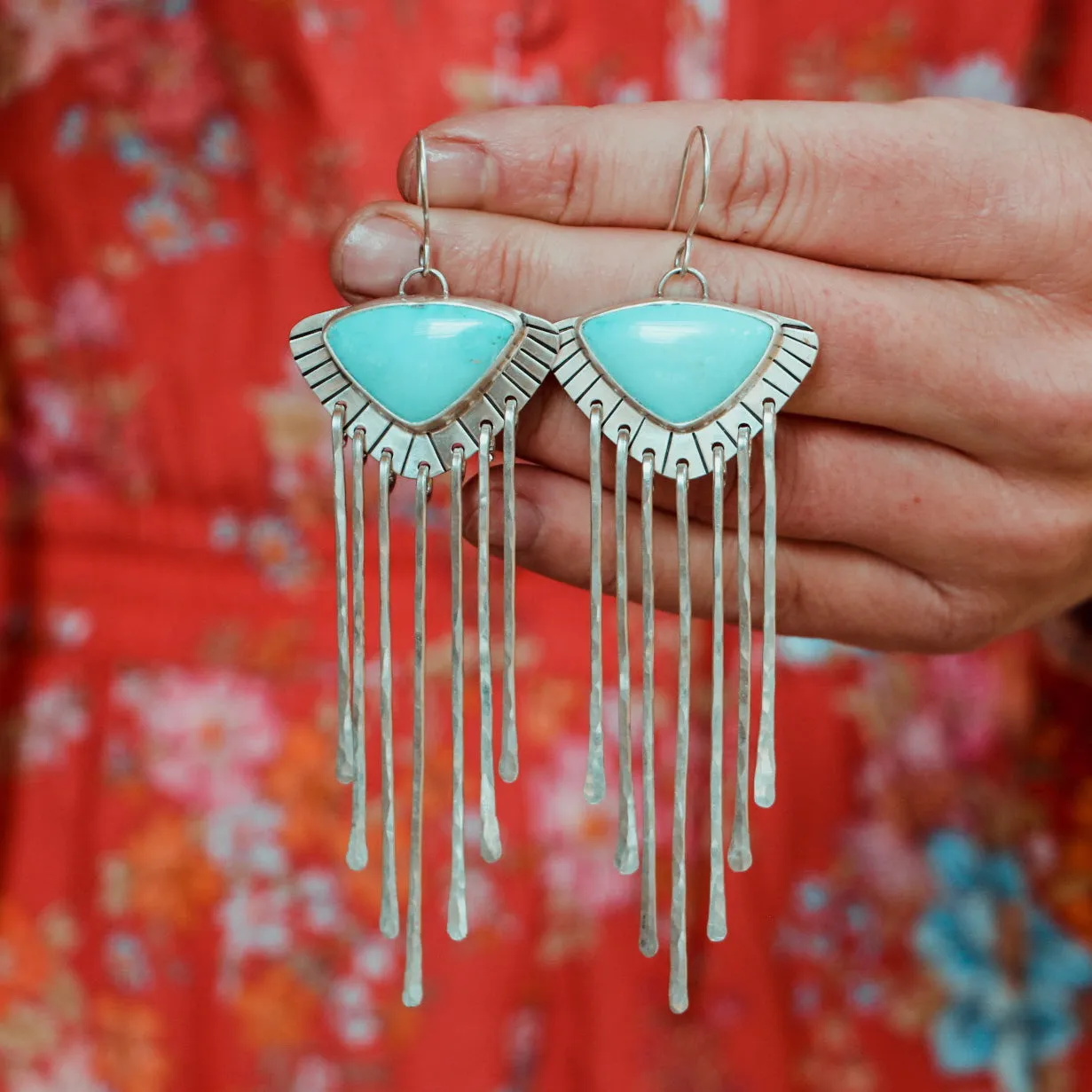 Fringe Dusters - Armenian Turquoise #2