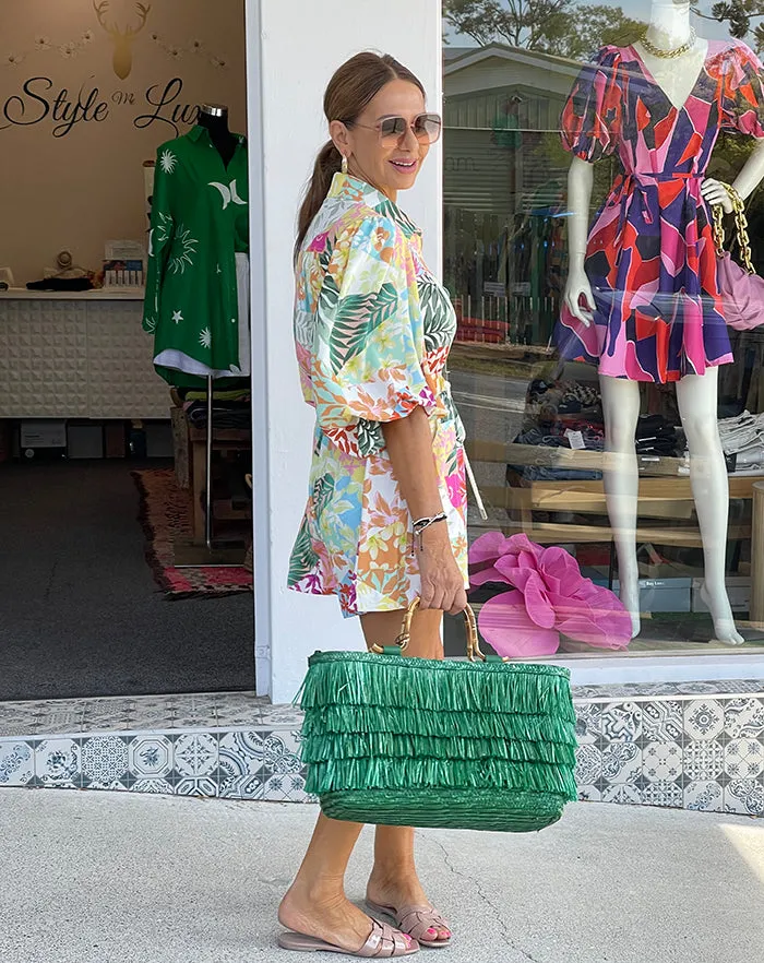 Gia Playsuit - Tropics