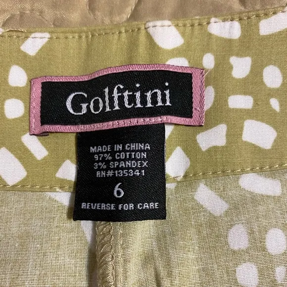 “GOLFTINI” Skort