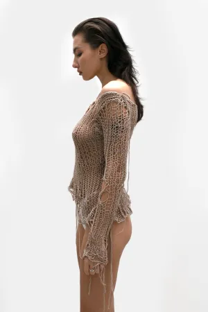 Grace Top in Camel