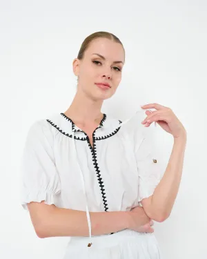 Greek Villa Blouse