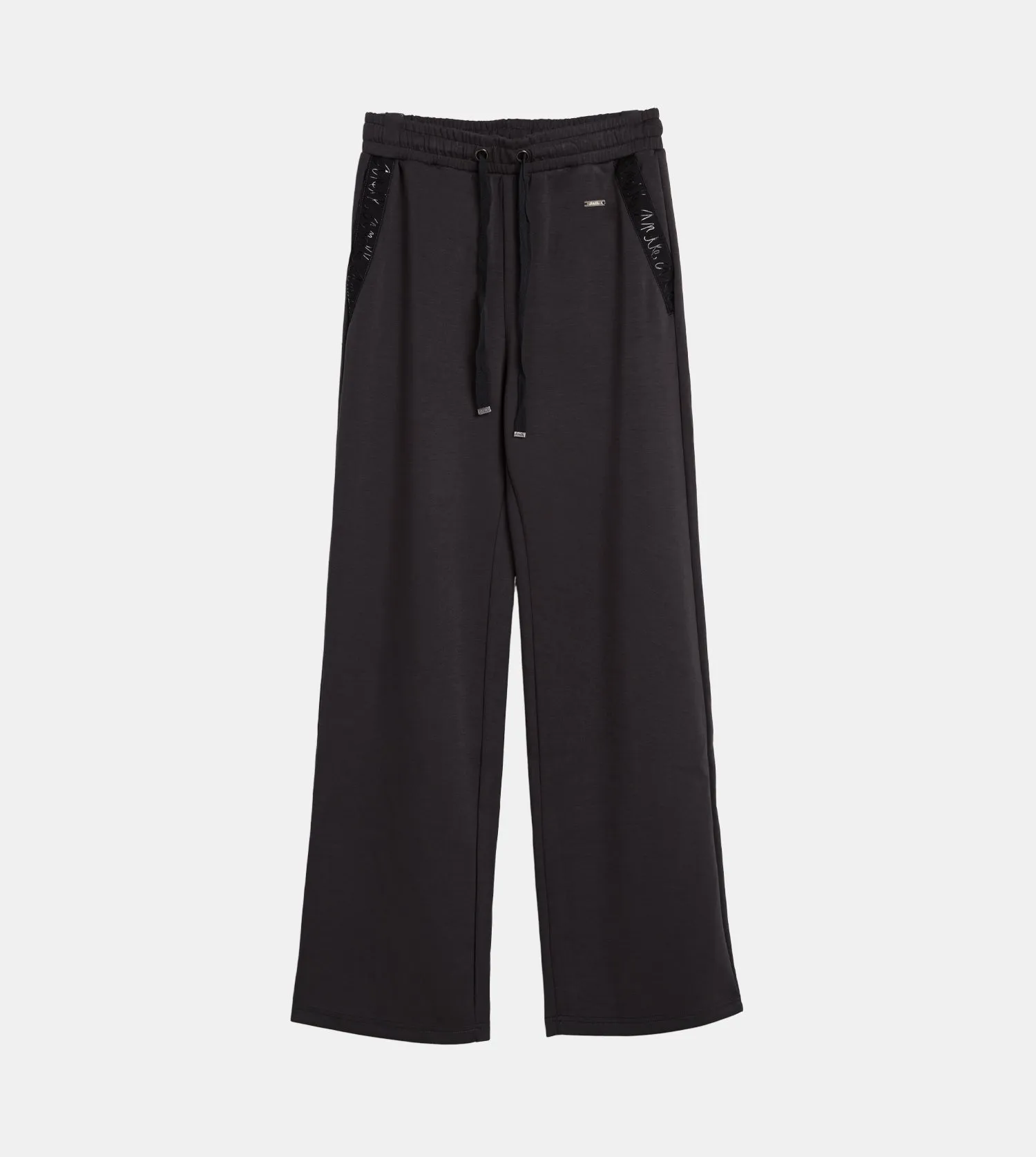 Grey fluid pants