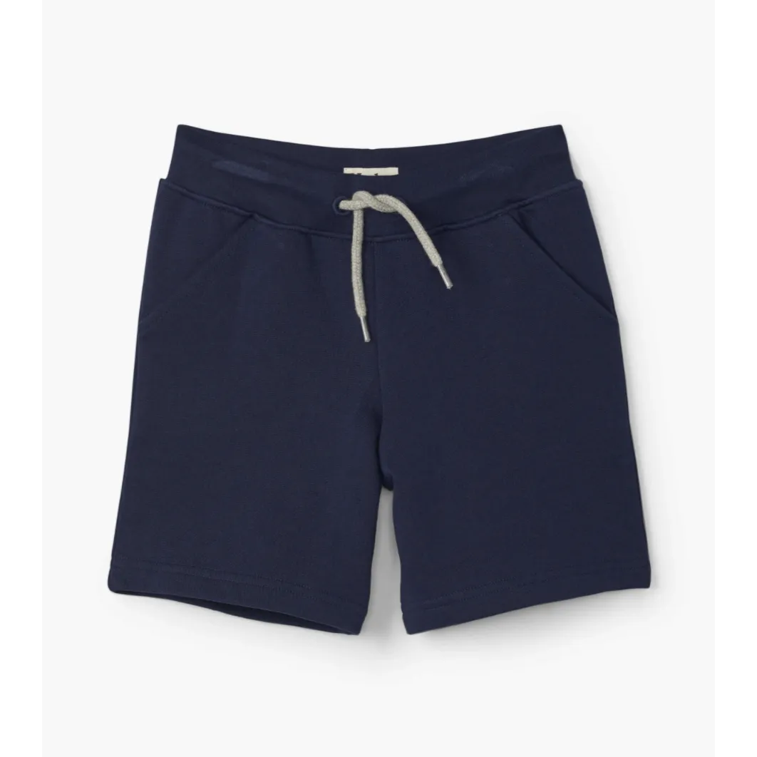 Hatley Navy Terry Shorts
