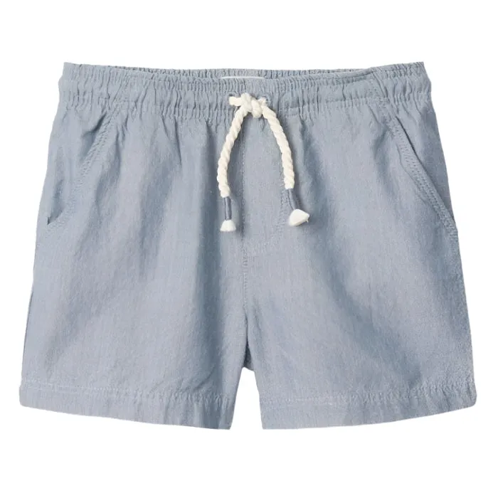 Hatley Toddler Pull On Shorts - Chambray