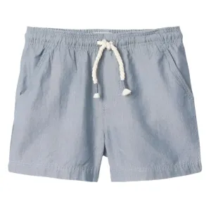 Hatley Toddler Pull On Shorts - Chambray