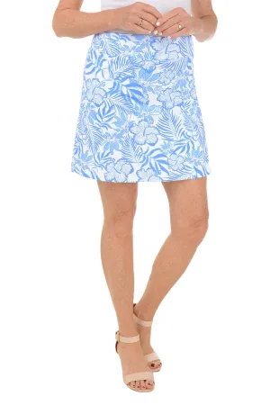Hibiscus Garden UPF50  Pull-On Skort