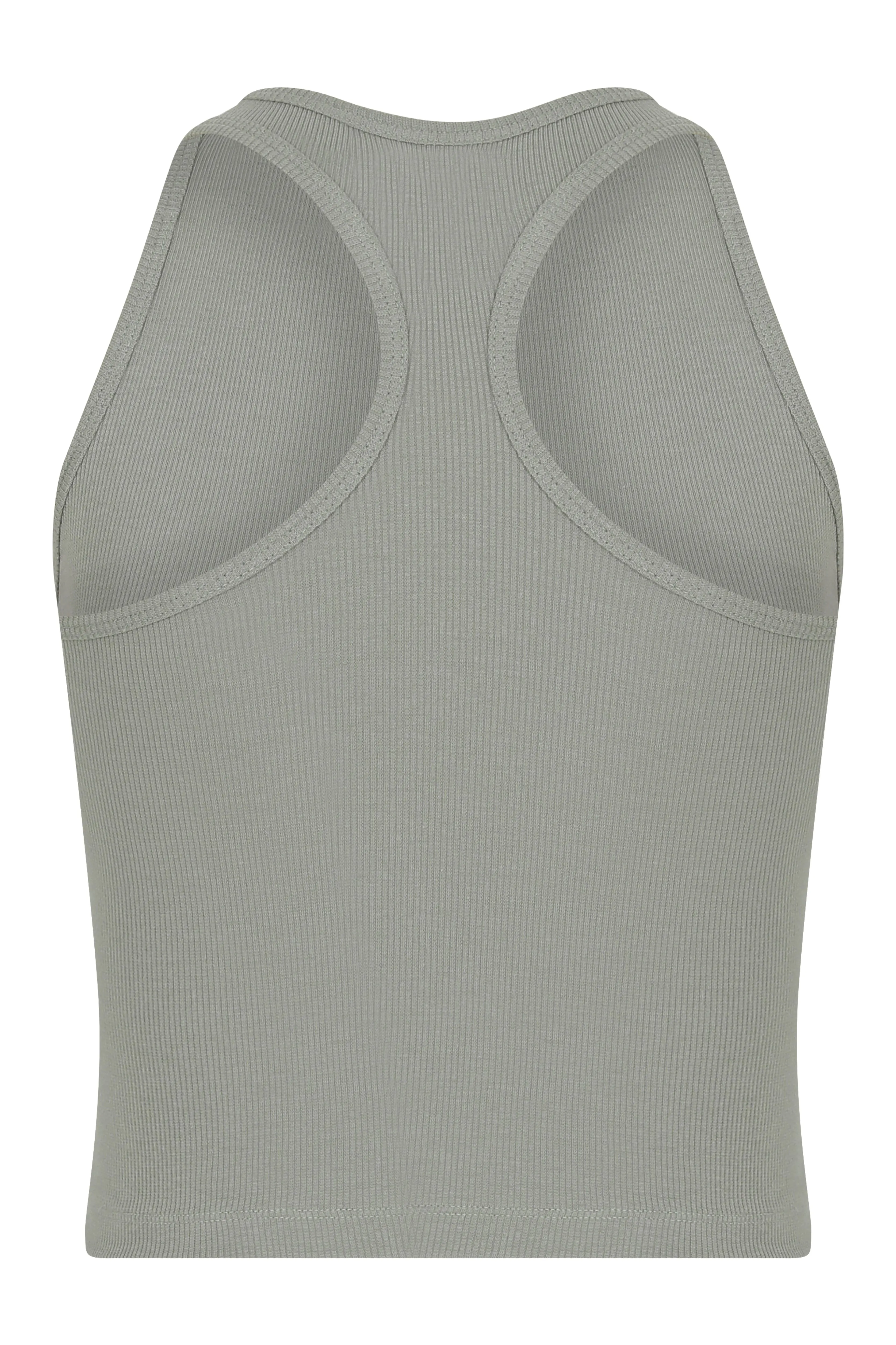 High Neck Halter Tank