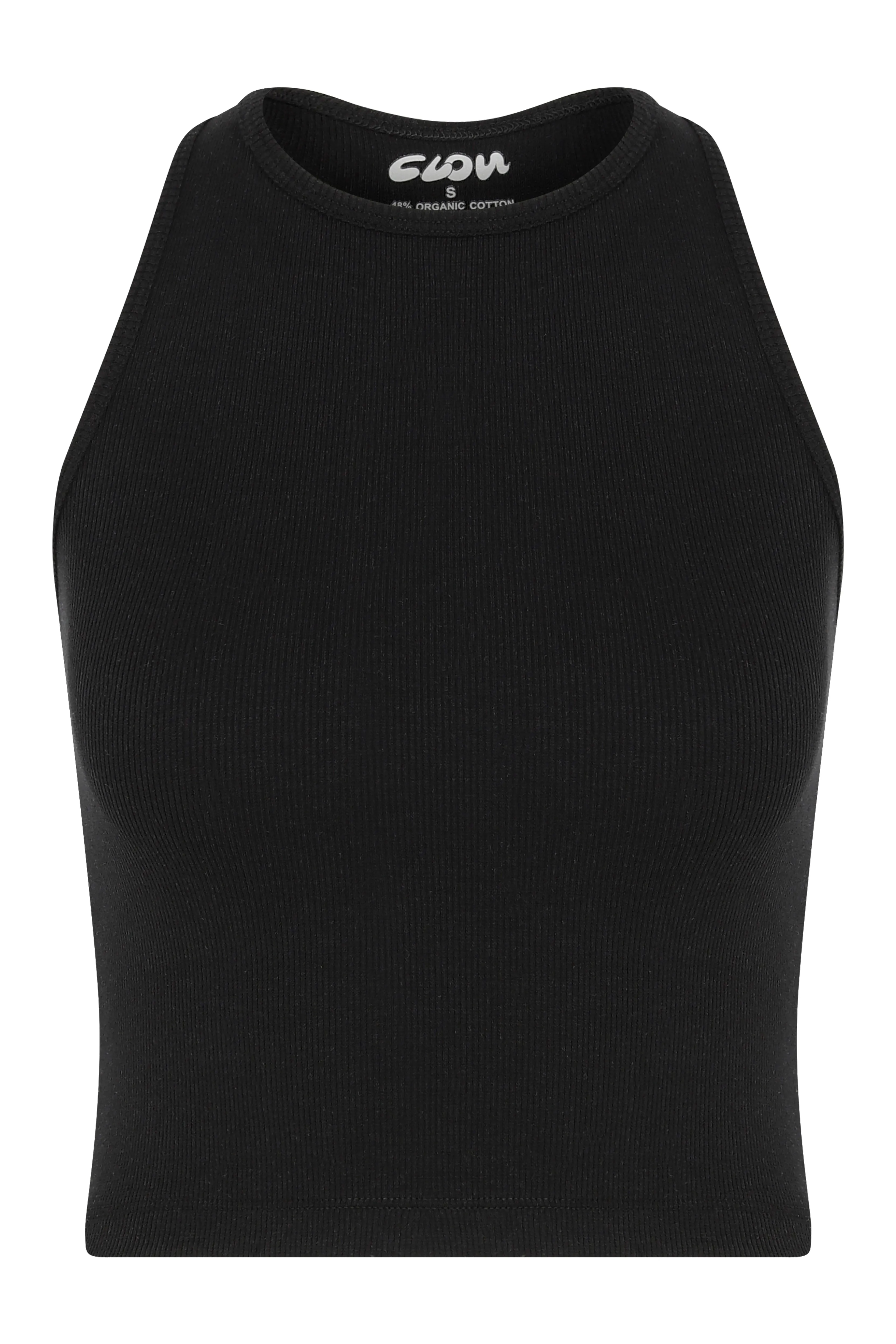 High Neck Halter Tank