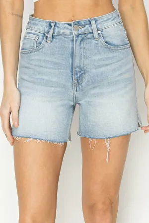 HR Raw Cut Shorts-curvy