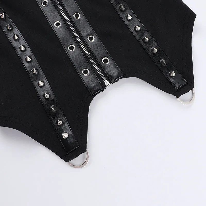 HTO3075 Chain Zip Vest Tanks
