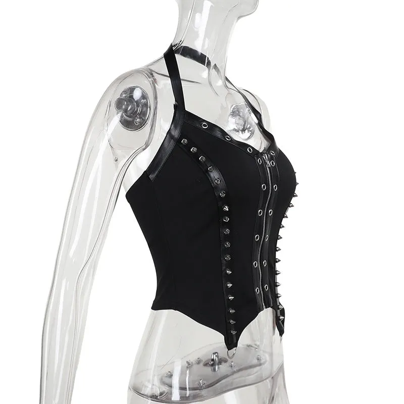 HTO3075 Chain Zip Vest Tanks