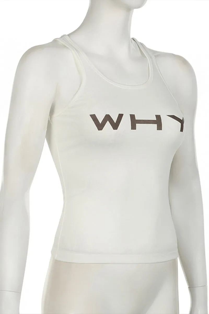 HTP1059 Letter Print Tanks