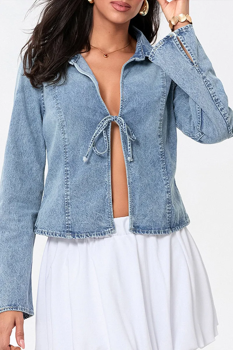 HTR1279 denim coat
