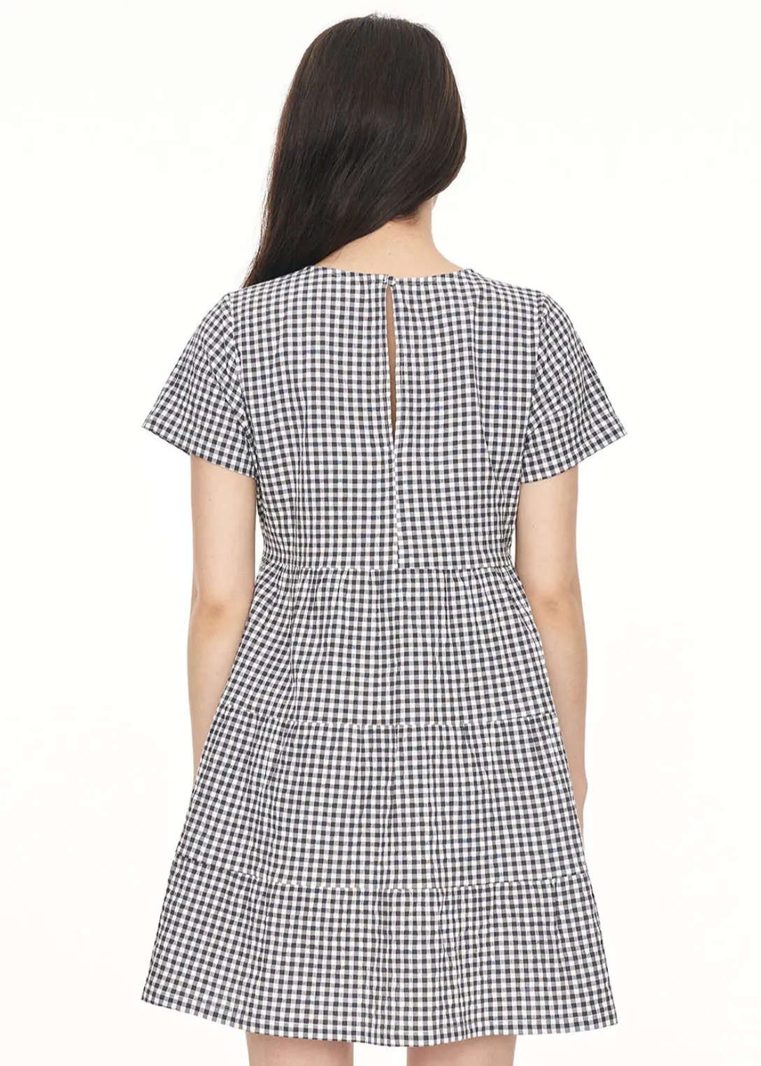 HUFFER Catalina Milly Dress - Black/Ivory