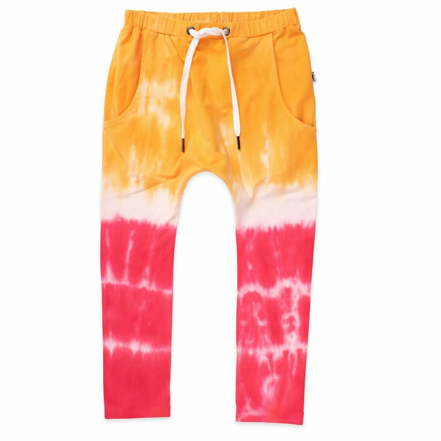 Iceblock Trackie Tights - Orange/Raspberry