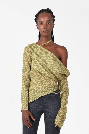 Áine Top in Ú Print