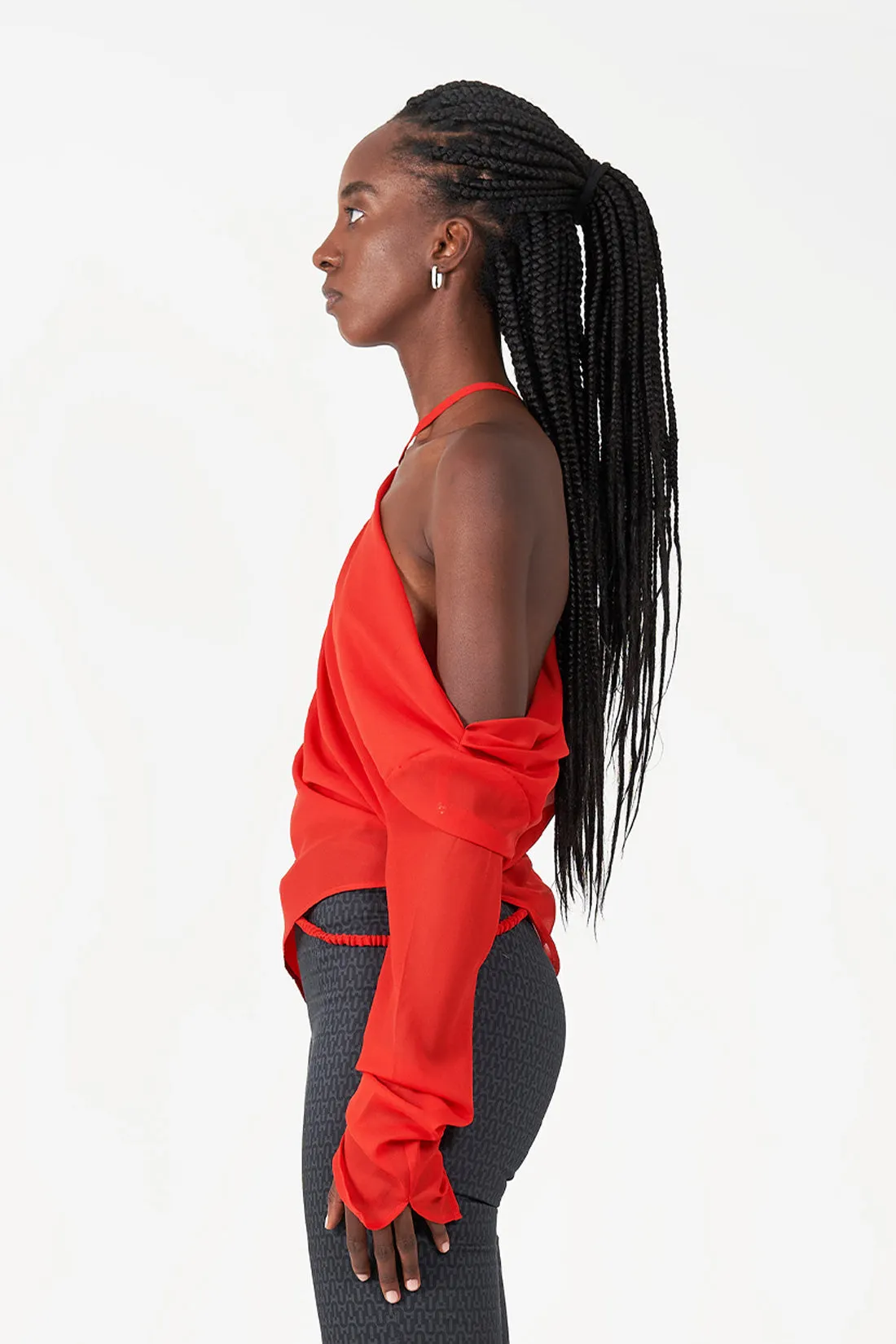 Áine Top in Red