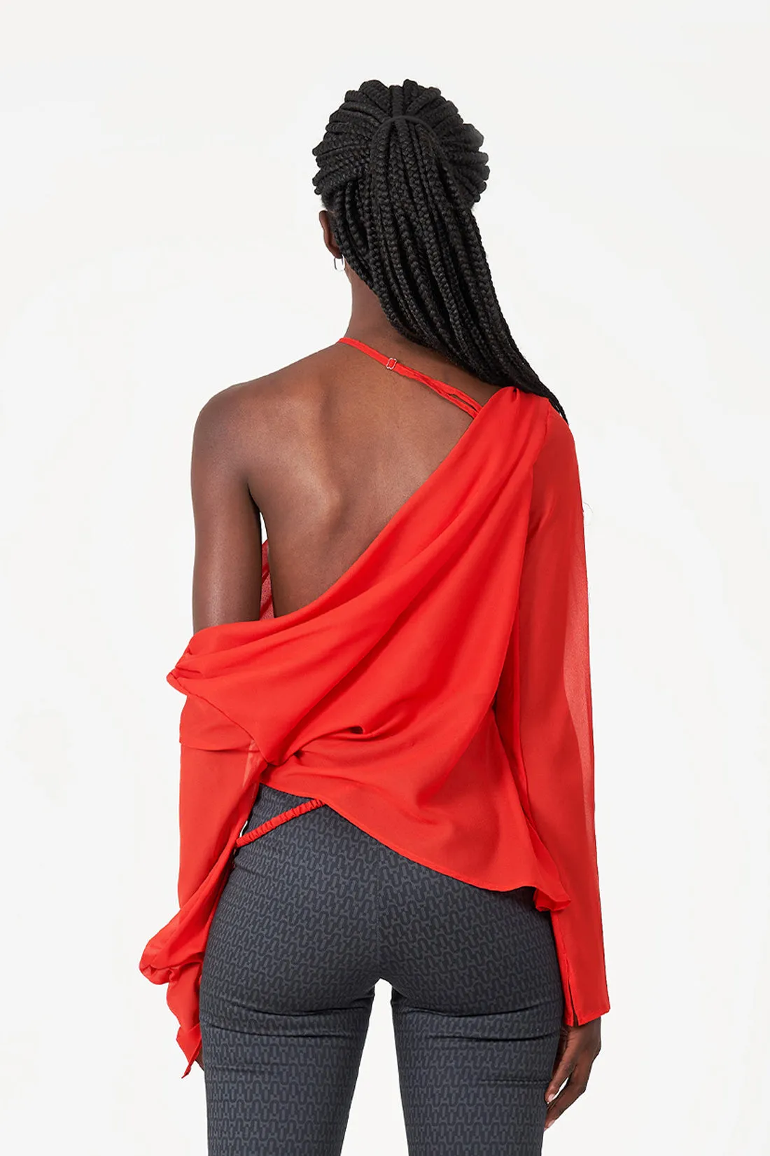 Áine Top in Red