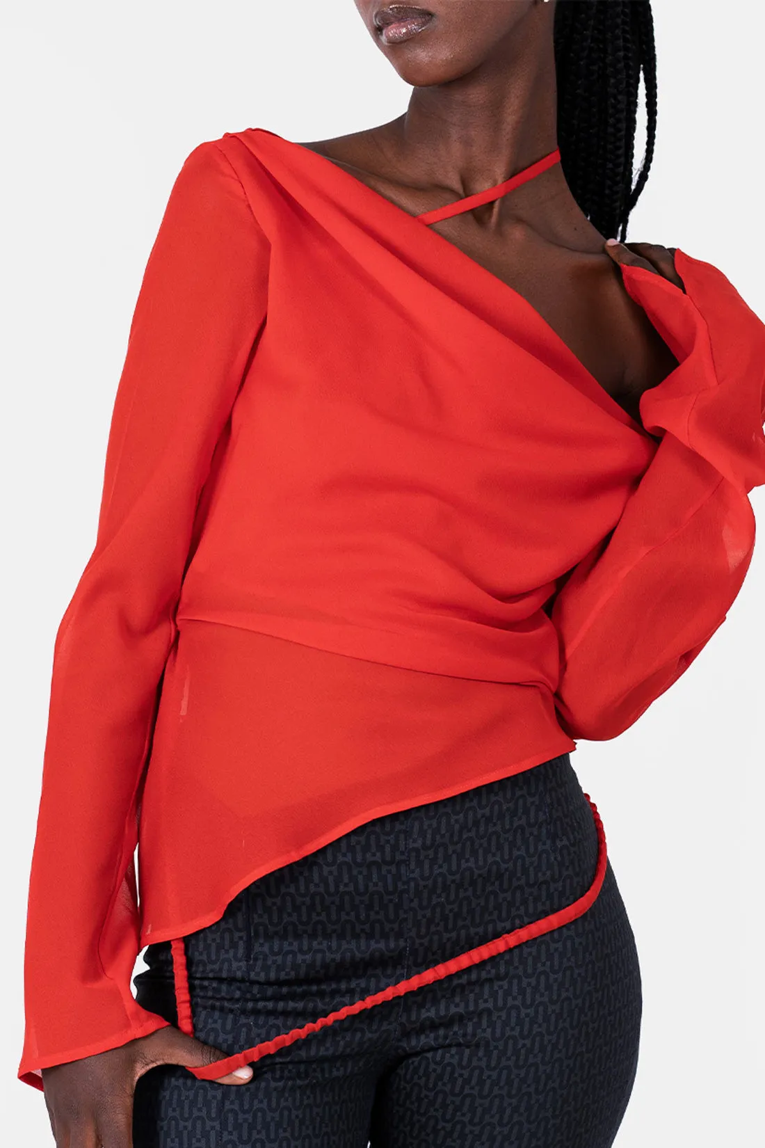Áine Top in Red