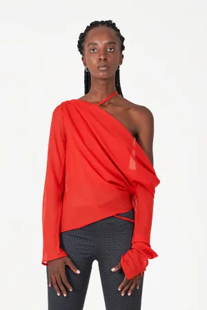 Áine Top in Red