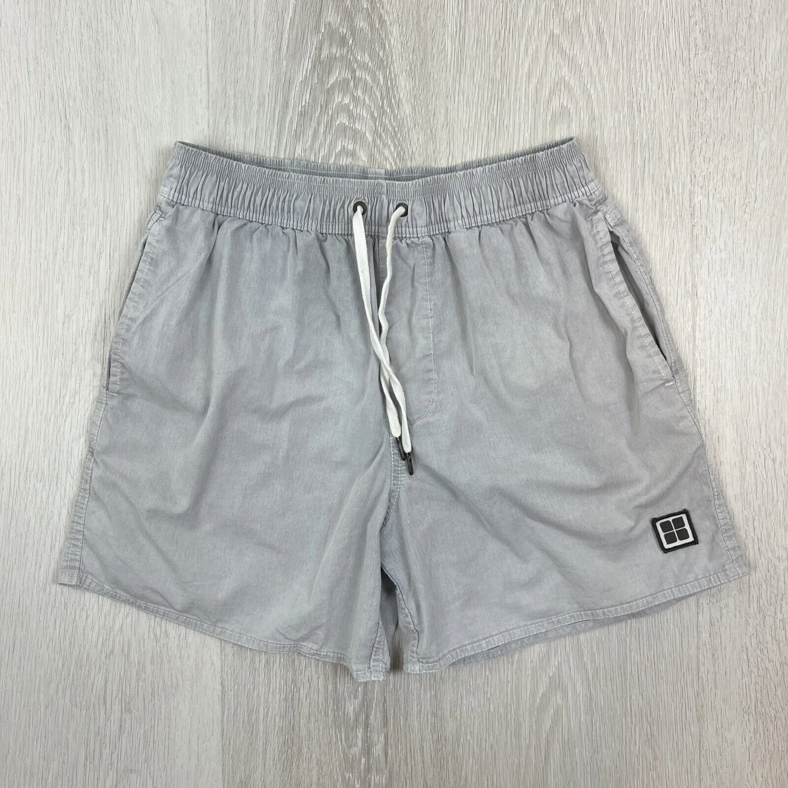 Insight Womens Relaxed Casual Grey Shorts Size 8