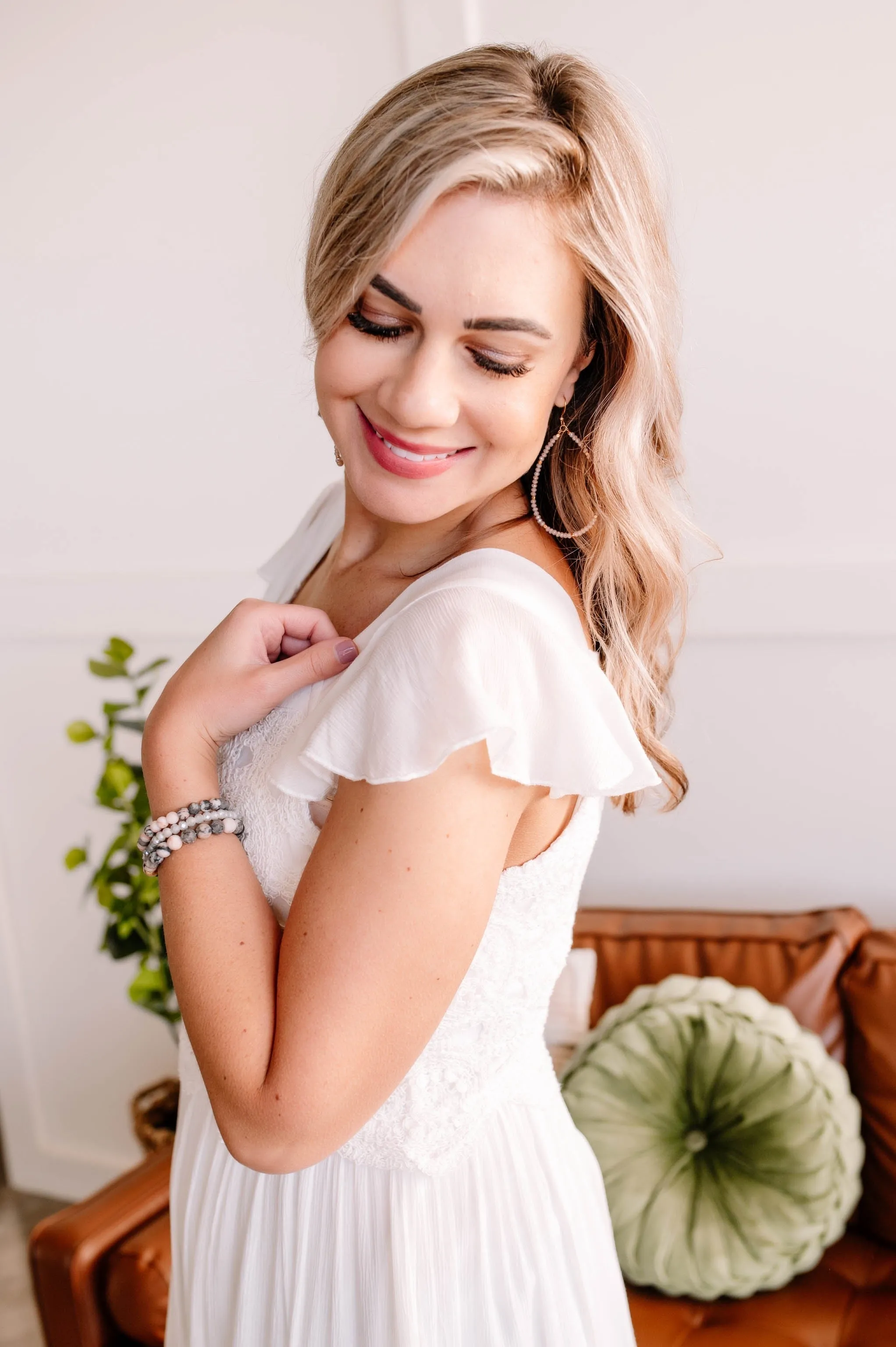 It's A Love Story White Crochet Lace Dress