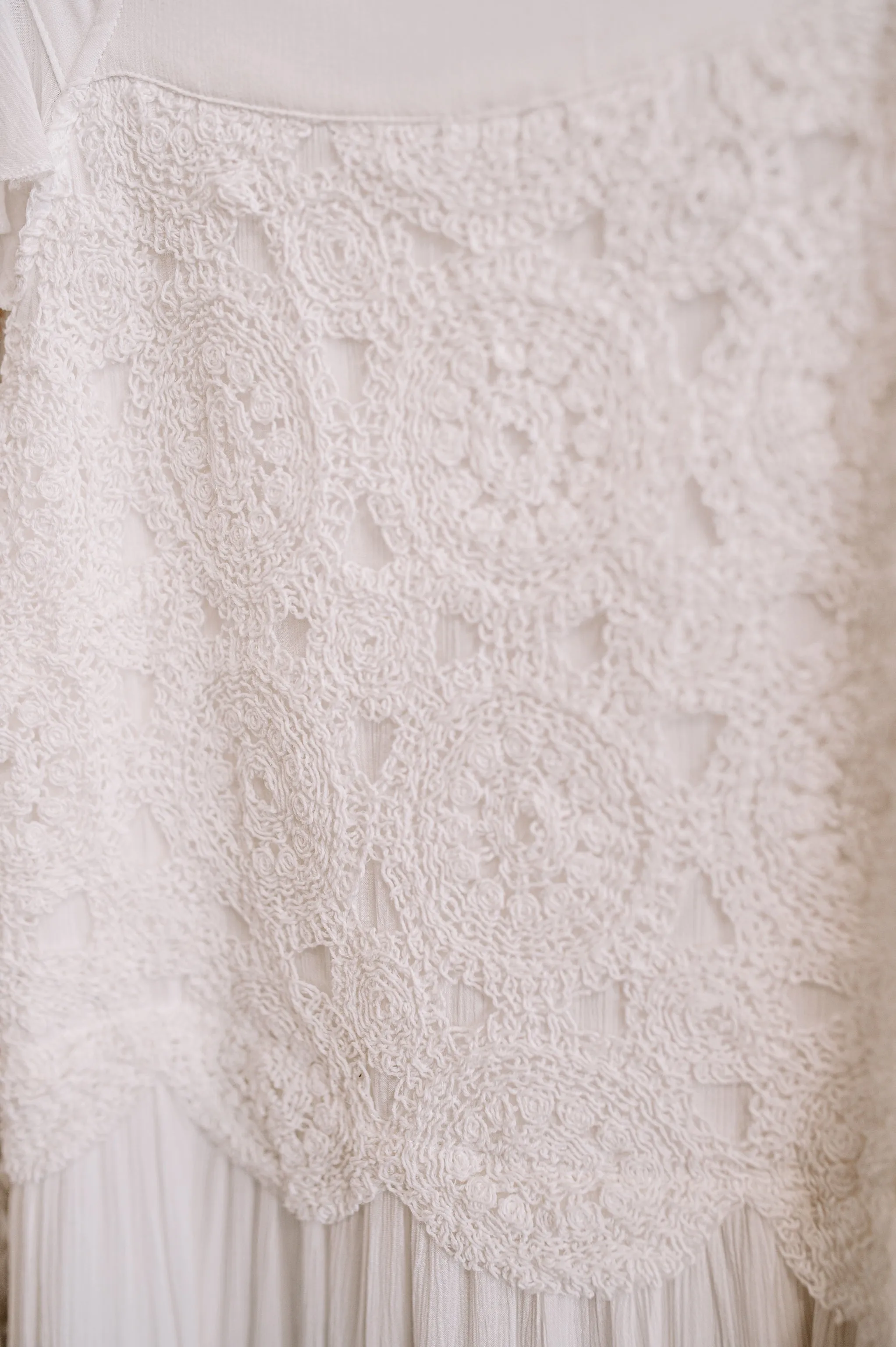 It's A Love Story White Crochet Lace Dress