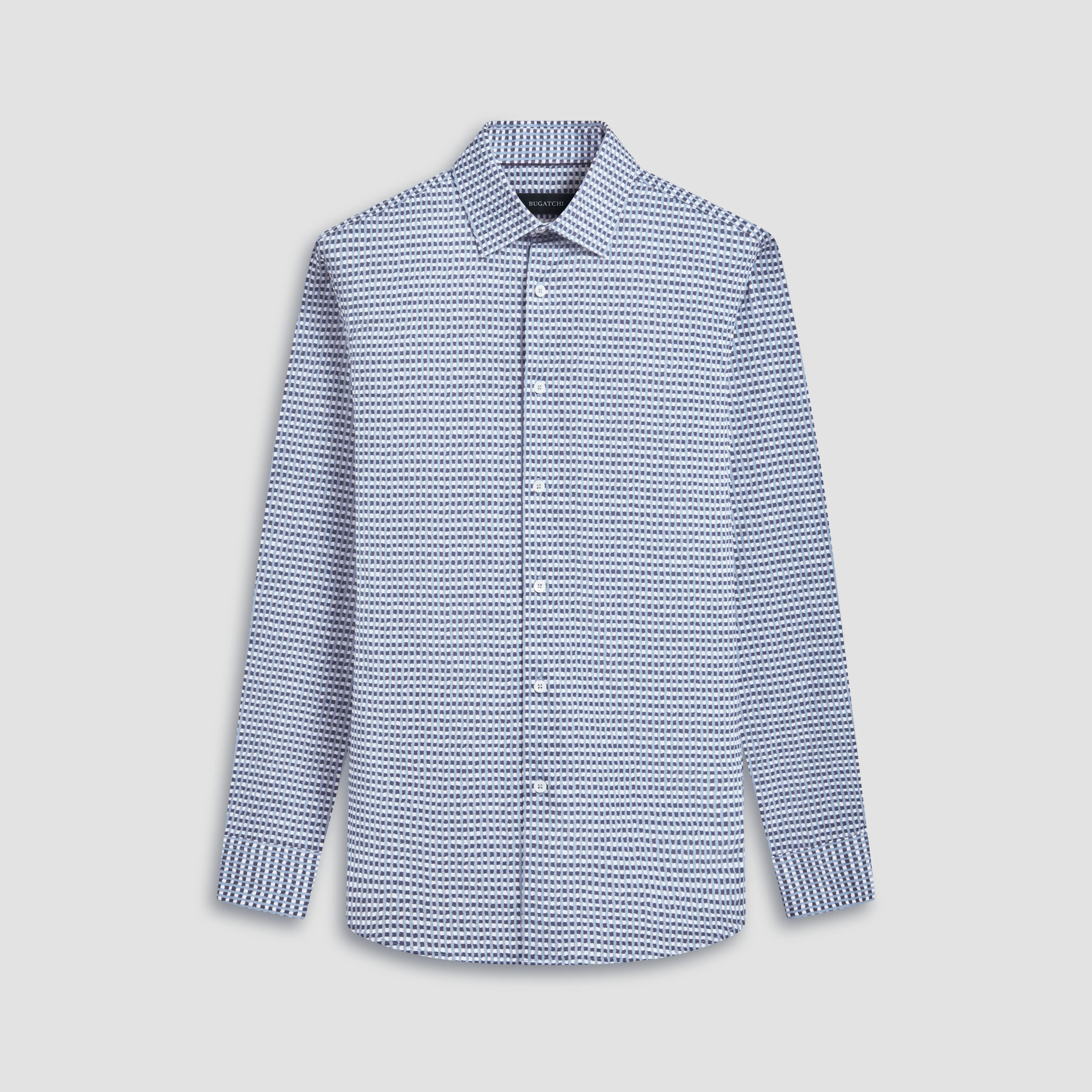 James Asymmetric Check OoohCotton Shirt